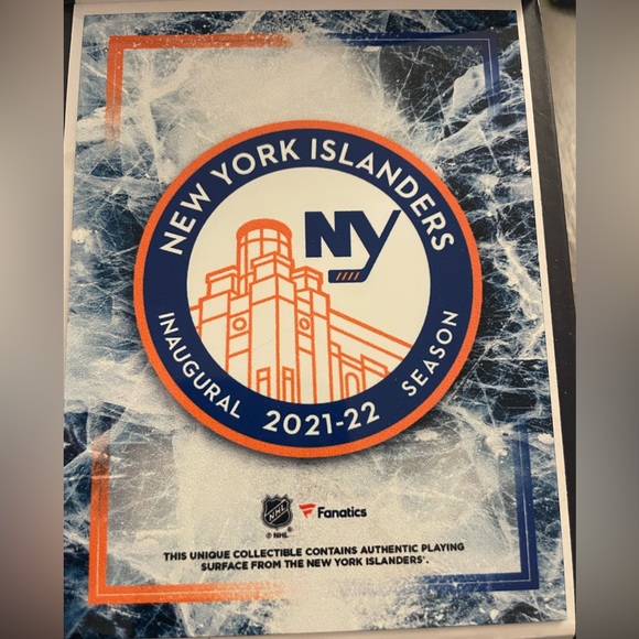 New York Islanders Inaugural season game used ice. - Picture 3 of 4